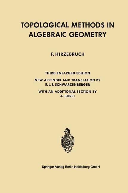 Produktbild: Hirzebruch, F: Topological Methods in Algebraic Geometry