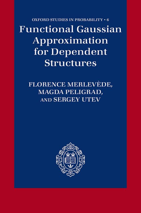 Produktbild: Functional Gaussian Approximation for Dependent Structures