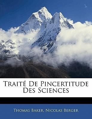 Produktbild: Baker, T: Fre-Trait De Pincertitude des