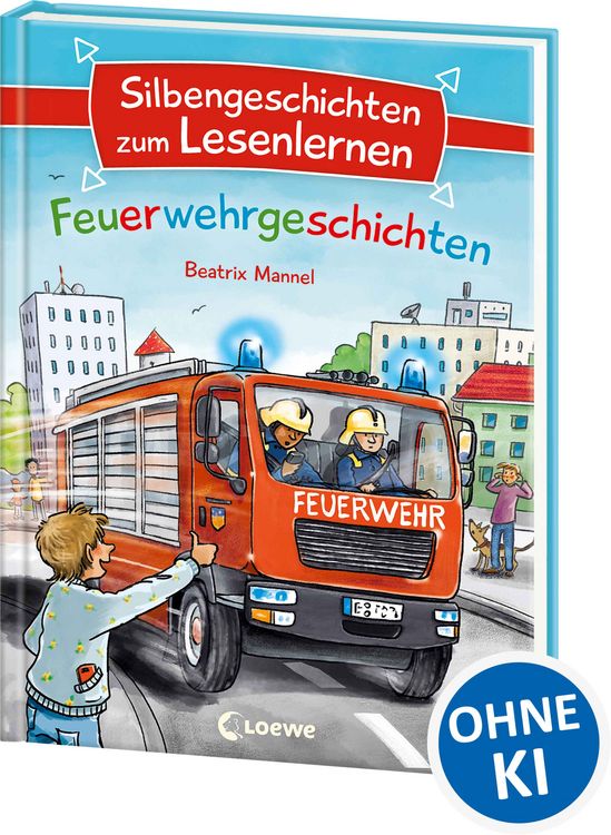Produktbild: Silbengeschichten zum Lesenlernen - Feuerwehrgeschichten