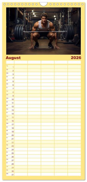 Produktbild: Familienplaner 2026 - Das macht Spa&szlig;, haben sie gesagt mit 5 Spalten (Wandkalender, 21 x 45 cm) CALVENDO
