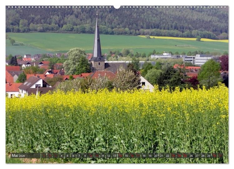 Produktbild: Flecken Aerzen (hochwertiger Premium Wandkalender 2026 DIN A2 quer), Kunstdruck in Hochglanz