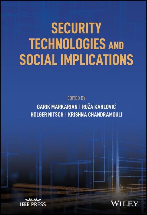 Produktbild: Security Technologies and Social Implications