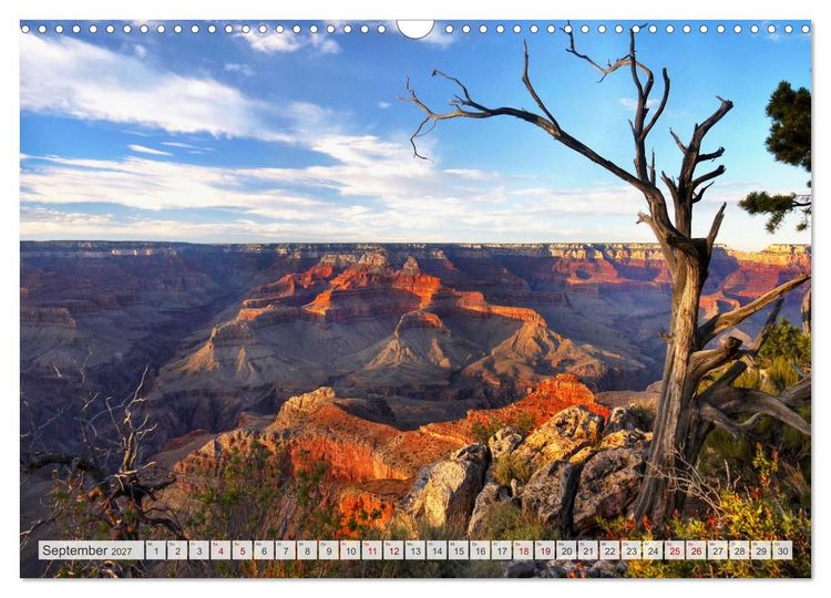 Produktbild: Grand Canyon, Nationalpark (Wandkalender 2027 DIN A3 quer), CALVENDO Monatskalender
