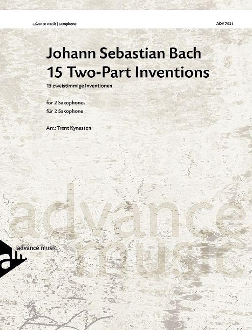 Produktbild: 15 zweistimmige Inventionen