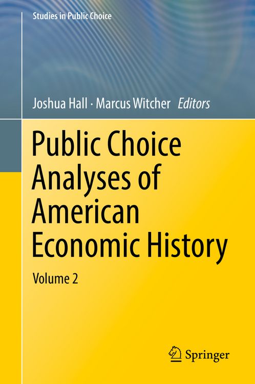 Produktbild: Public Choice Analyses of American Economic History