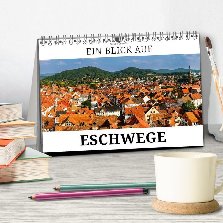 Produktbild: Ein Blick auf Eschwege (Tischkalender 2026 DIN A5 quer), CALVENDO Monatskalender