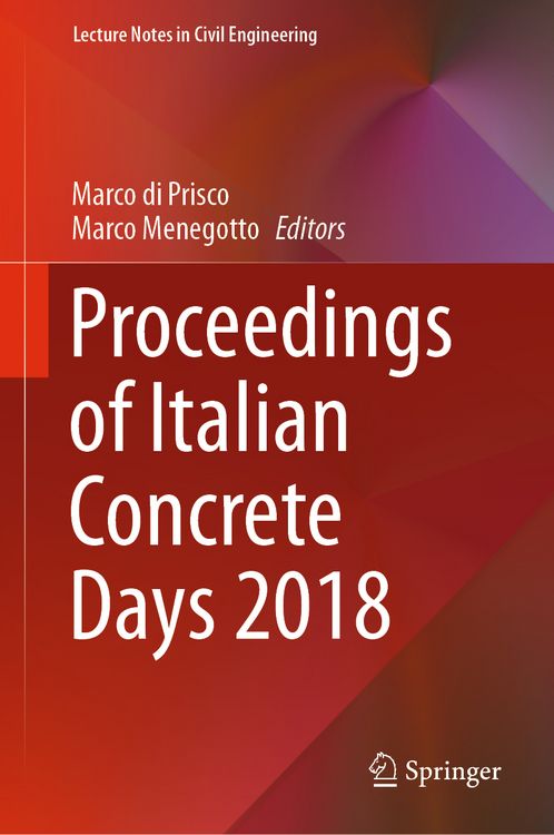 Produktbild: Proceedings of Italian Concrete Days 2018