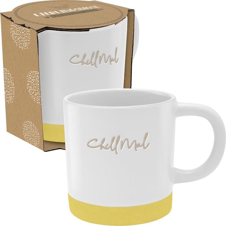 Produktbild: GRUSS & CO Tasse mit Gravur "Chill mal"