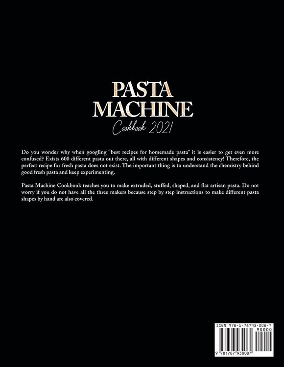 Produktbild: Pasta Machine Cookbook