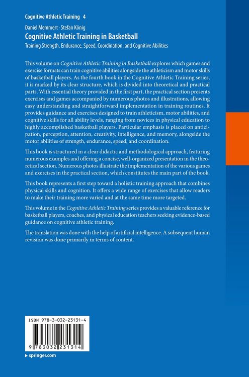 Produktbild: Cognitive Athletic Training in Basketball