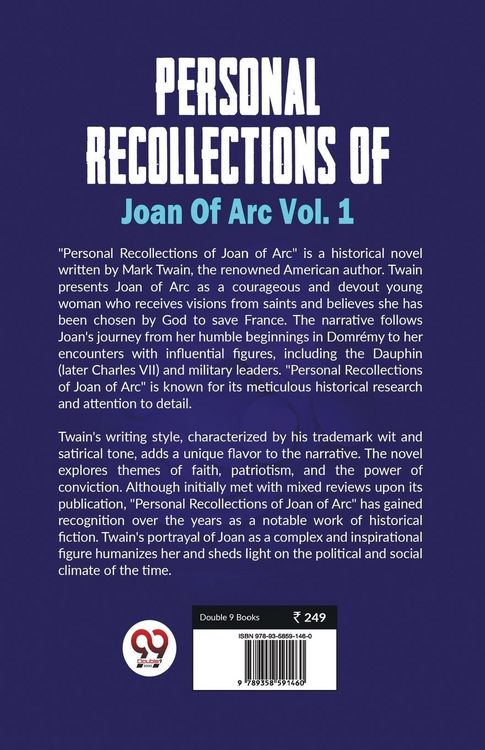 Produktbild: Personal Recollections Of Joan Of Arc Vol.1