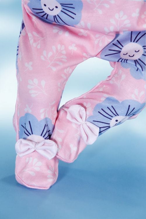 Produktbild: BABY born Strampler rosa Blumen 43cm