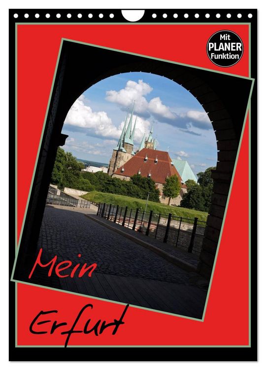 Produktbild: Mein Erfurt (Wandkalender 2026 DIN A4 hoch), CALVENDO Monatskalender
