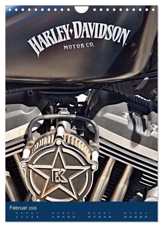 Produktbild: Mein Motorradkalender (Wandkalender 2026 DIN A4 hoch), CALVENDO Monatskalender