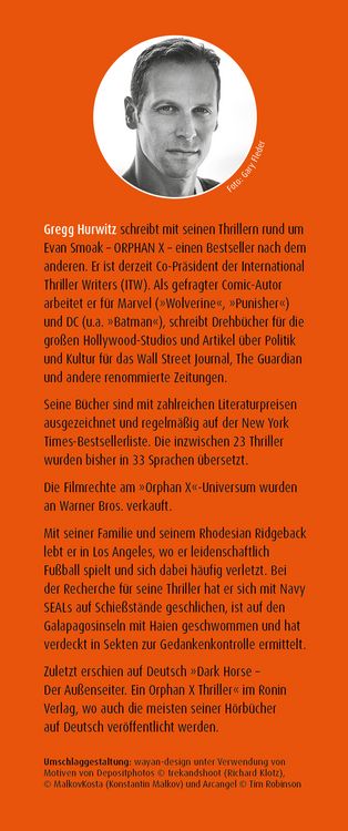 Produktbild: Der letzte Orphan. Ein Orphan X Thriller von Gregg Hurwitz
