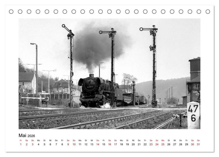 Produktbild: Baureihe 44.0 im Einsatz (Tischkalender 2026 DIN A5 quer), CALVENDO Monatskalender