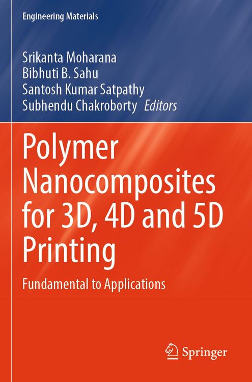 Produktbild: Polymer Nanocomposites for 3D, 4D and 5D Printing
