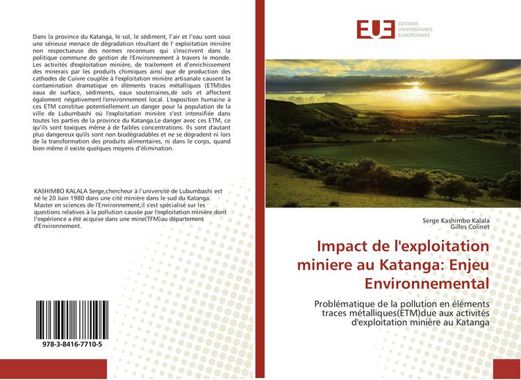Produktbild: Impact de l'exploitation miniere au Katanga: Enjeu Environnemental