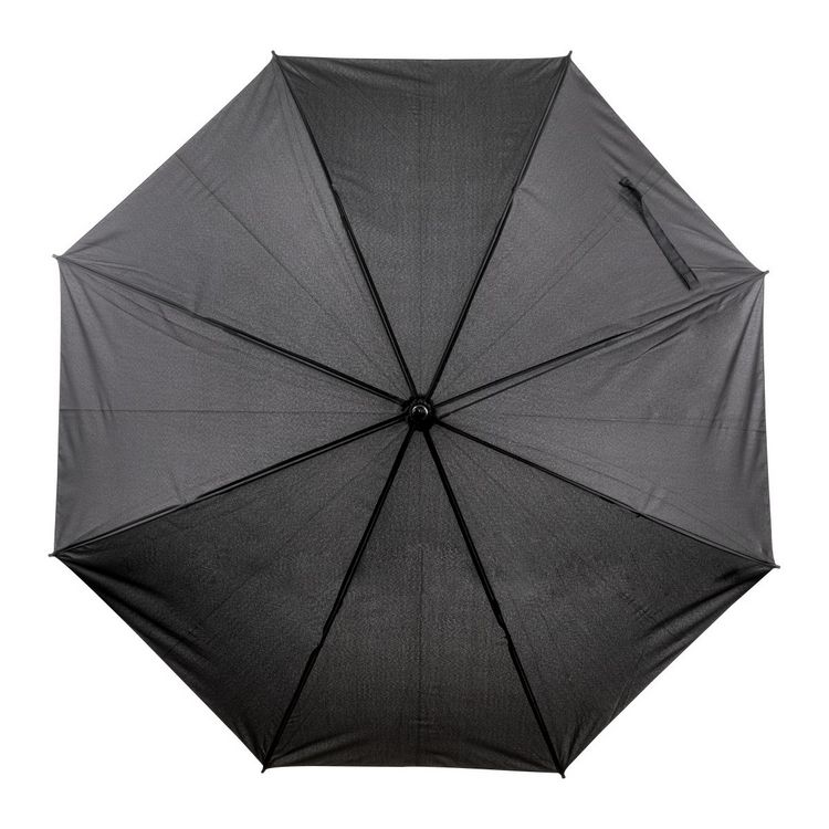 Produktbild: Idena Stockschirm schwarz &Oslash;100cm Soft-Touch-Designgriff