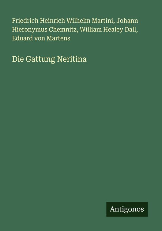Produktbild: Die Gattung Neritina