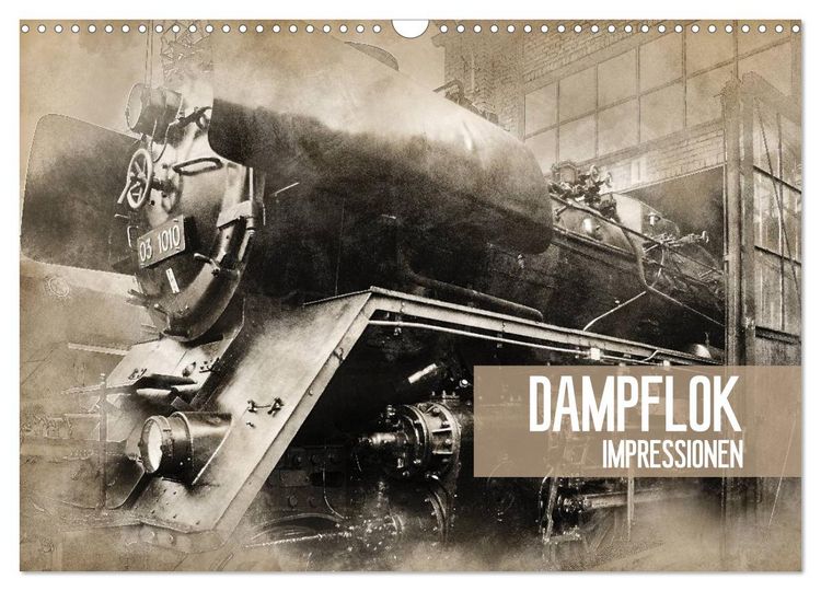 Produktbild: Dampflok Impressionen (Wandkalender 2026 DIN A3 quer), CALVENDO Monatskalender