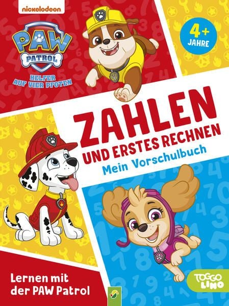 Produktbild: Lernen mit der PAW Patrol: Zahlen und erstes Rechnen. Mein Vorschulbuch