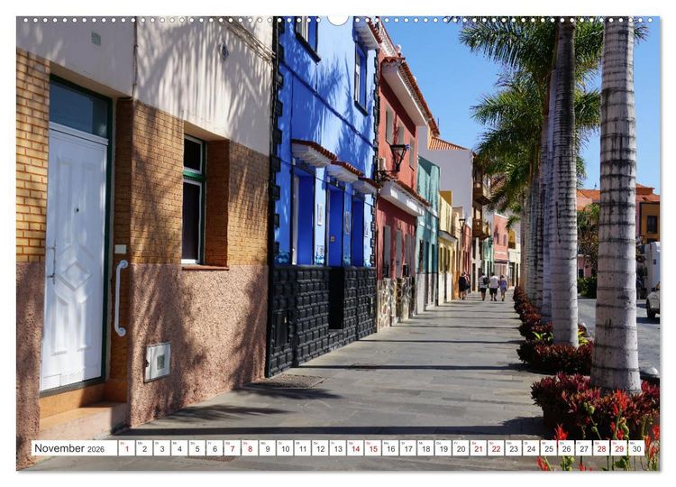 Produktbild: Puerto de la Cruz. Teneriffa Urlaub. (hochwertiger Premium Wandkalender 2026 DIN A2 quer), Kunstdruck in Hochglanz