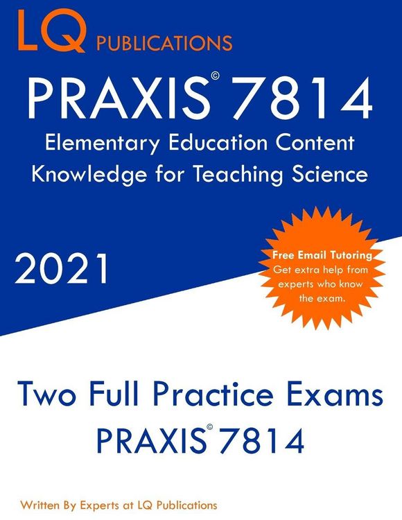 Produktbild: PRAXIS 7814 Elementary Education Content Knowledge for Teaching Science