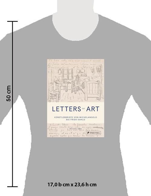 Produktbild: Letters of Art: K&uuml;nstlerbriefe von Michelangelo bis Frida Kahlo