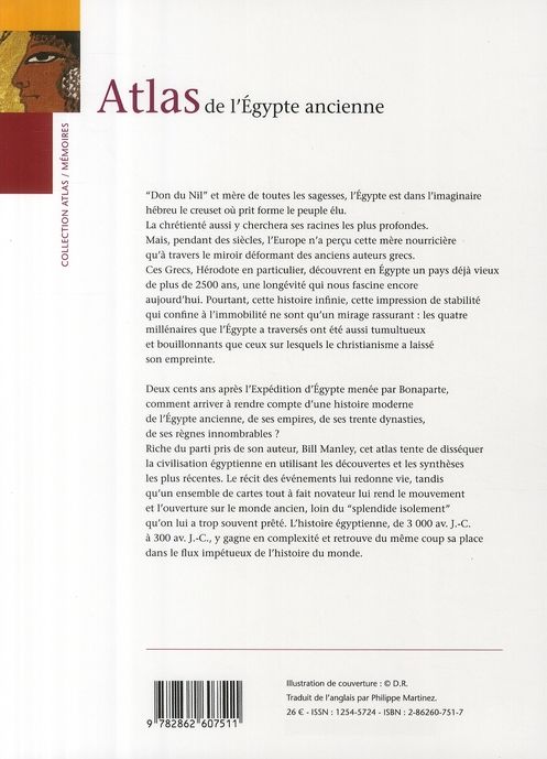 Produktbild: Atlas de l'egypte ancienne