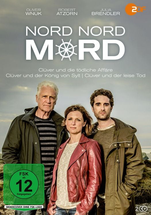 Produktbild: Nord Nord Mord - Cl&uuml;ver und die t&ouml;dliche Aff&auml;re / Cl&uuml;ver und der K&ouml;nig von Sylt / Cl&uuml;ver und der leise Tod [2 DVDs]