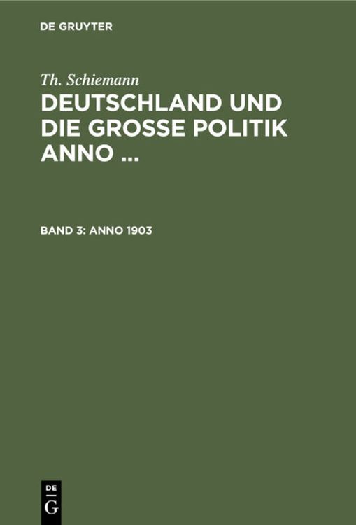 Produktbild: Anno 1903