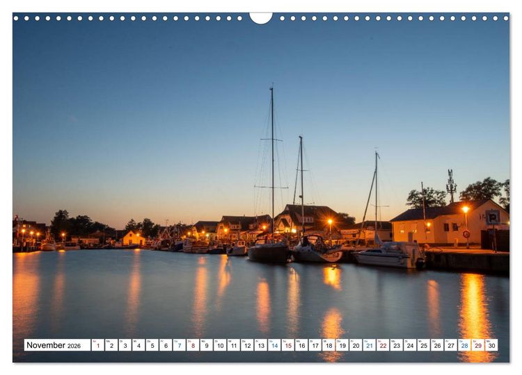 Produktbild: Schiff und Segel - HIDDENSEE (Wandkalender 2026 DIN A3 quer), CALVENDO Monatskalender