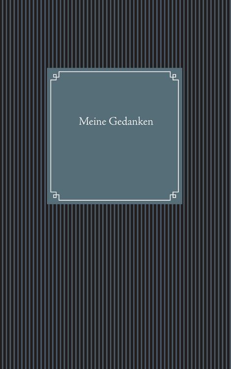 Produktbild: Meine Gedanken