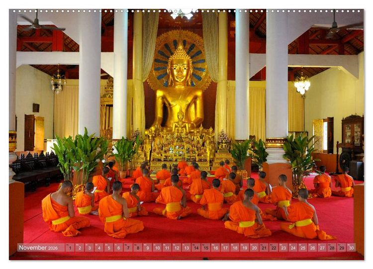 Produktbild: Thailand Christian Heeb (Wandkalender 2026 DIN A2 quer), CALVENDO Monatskalender