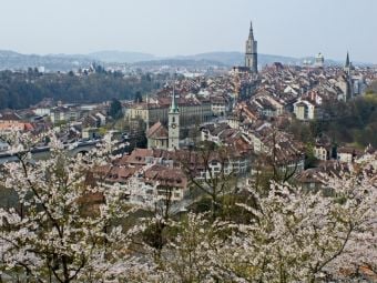 Produktbild: CALVENDO Puzzle Berner Altstadt vom Rosengarten aus | 1000 Teile Lege-Gr&ouml;&szlig;e 64x48cm Foto-Puzzle f&uuml;r gl&uuml;ckliche Stunden