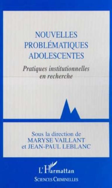 Produktbild: Nouvelles Problematiques Adolescentes