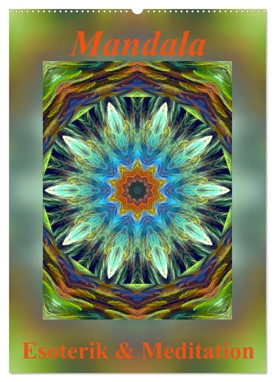 Produktbild: Mandala - Esoterik & Meditation (Wandkalender 2026 DIN A2 hoch), CALVENDO Monatskalender