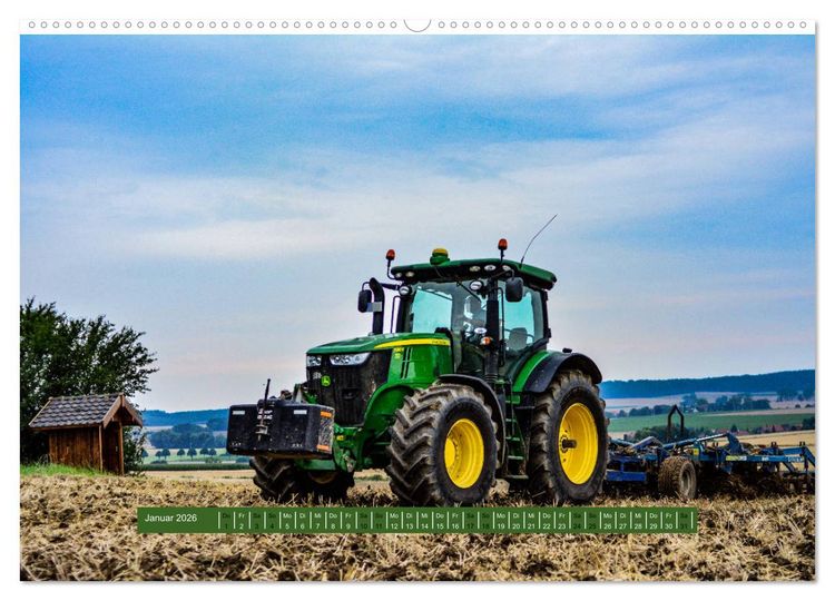Produktbild: Landwirtschaft - Giganten im Feld (Wandkalender 2026 DIN A2 quer), CALVENDO Monatskalender