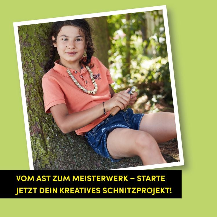 Produktbild: Kreativstart Kids Schnitzen. Anleitungsbuch und Material