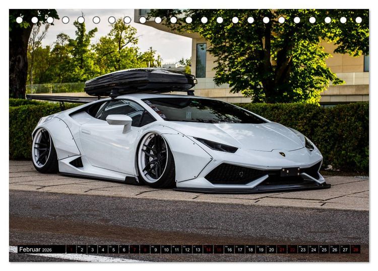 Produktbild: Tuning Cars (Tischkalender 2026 DIN A5 quer), CALVENDO Monatskalender