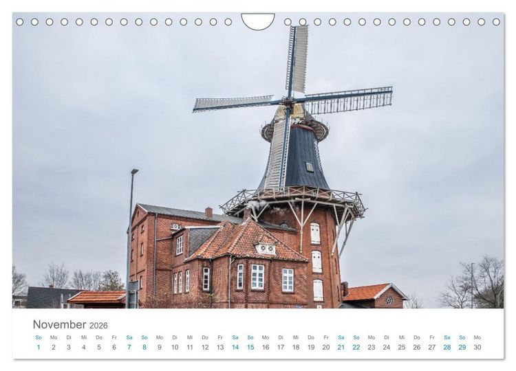Produktbild: Moin Norden-Norddeich (Wandkalender 2026 DIN A4 quer), CALVENDO Monatskalender