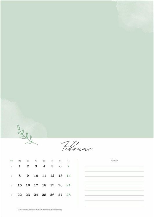 Produktbild: Kreativkalender Gl&uuml;cksmomente A4 2027