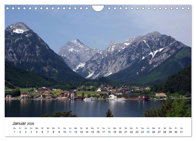 Produktbild: Pertisau am Achensee (Wandkalender 2026 DIN A4 quer), CALVENDO Monatskalender