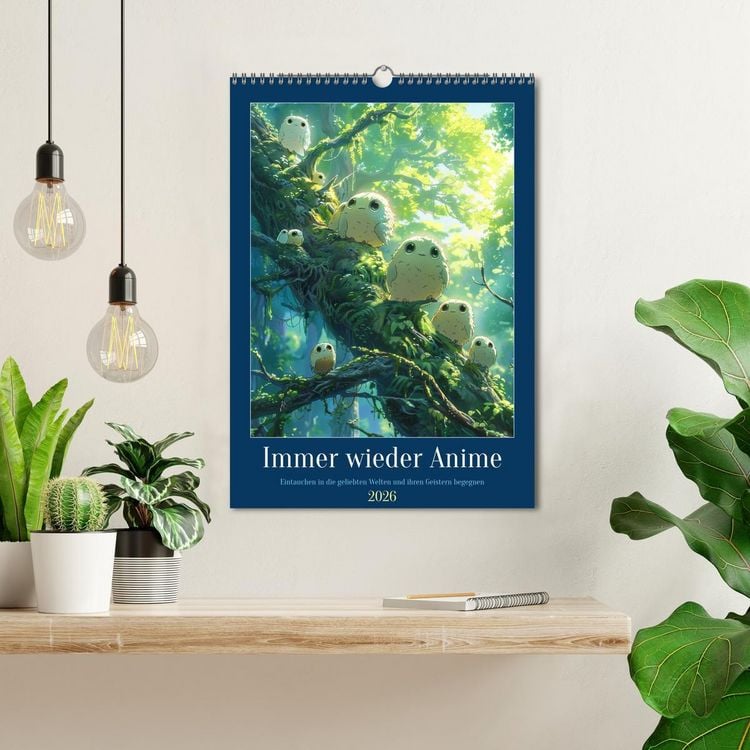 Produktbild: Immer wieder Anime (Wandkalender 2026 DIN A3 hoch), CALVENDO Monatskalender