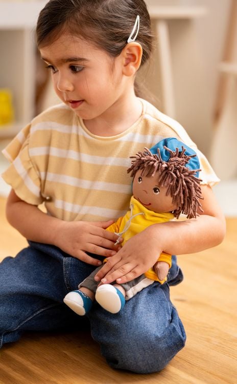 Produktbild: HABA 2014438001 - Puppe Bruno, Stoffpuppe, ca. 30 cm