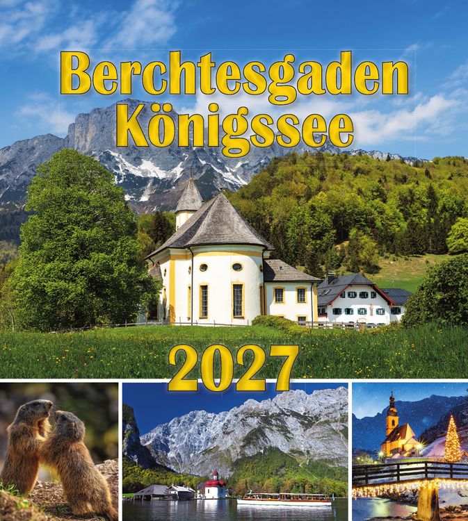 Produktbild: Postkartenkalender Berchtesgaden 2027