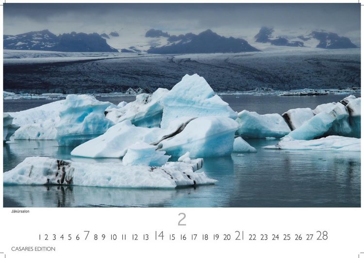 Produktbild: Island Kalender 2027 &ndash; Wandkalender | Fotokalender Naturkalender 24x35 cm &ndash; Hochwertiger . mit atemberaubenden Island-Landschaften