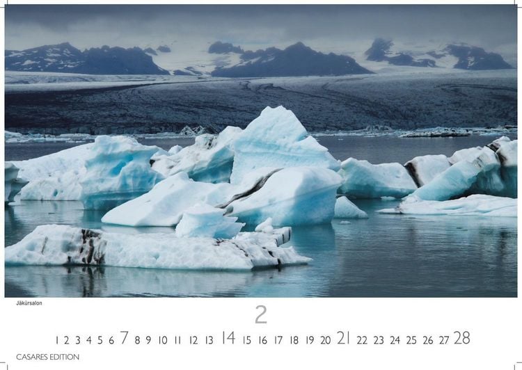 Produktbild: Island Kalender 2027 &ndash; Wandkalender | Fotokalender Naturkalender 35x50cm Grosses Format &ndash; Hochwertiger . mit atemberaubenden Island-Landschaften